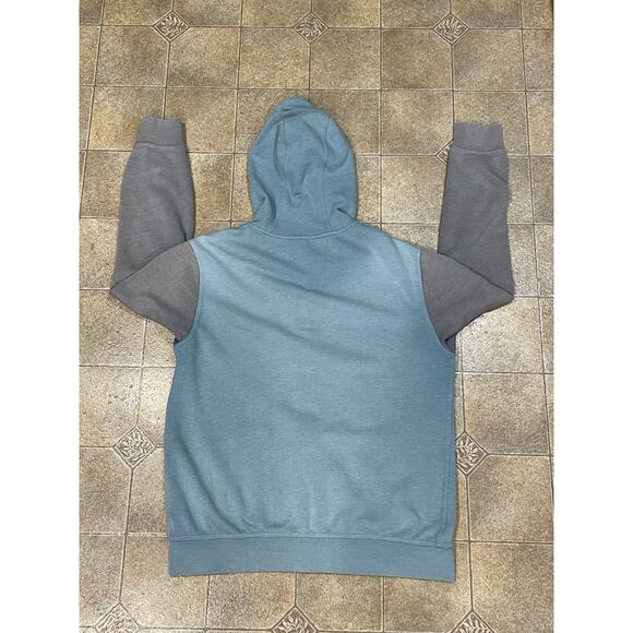 Hurley Men’s Medium Front Zip Colorblock Hooded Jacket Hoodie Split Pocket - Picture 5 of 16